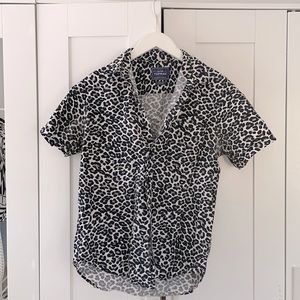 Topman leopard shirt